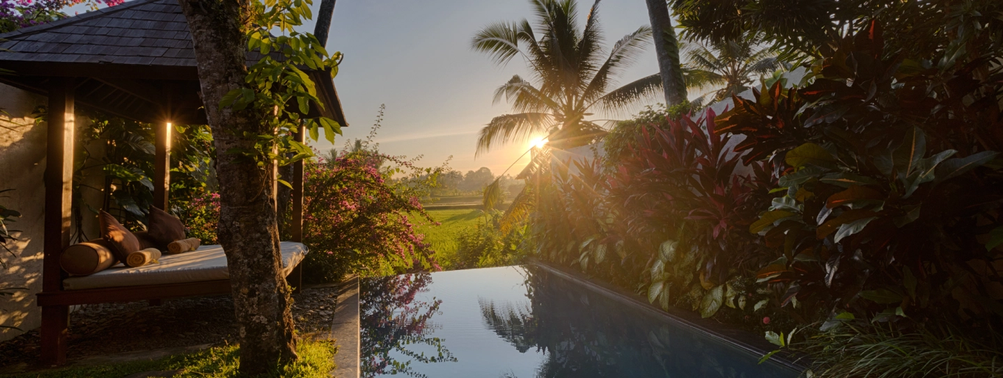 One Bedroom Private Pool Villa with Rice Field View